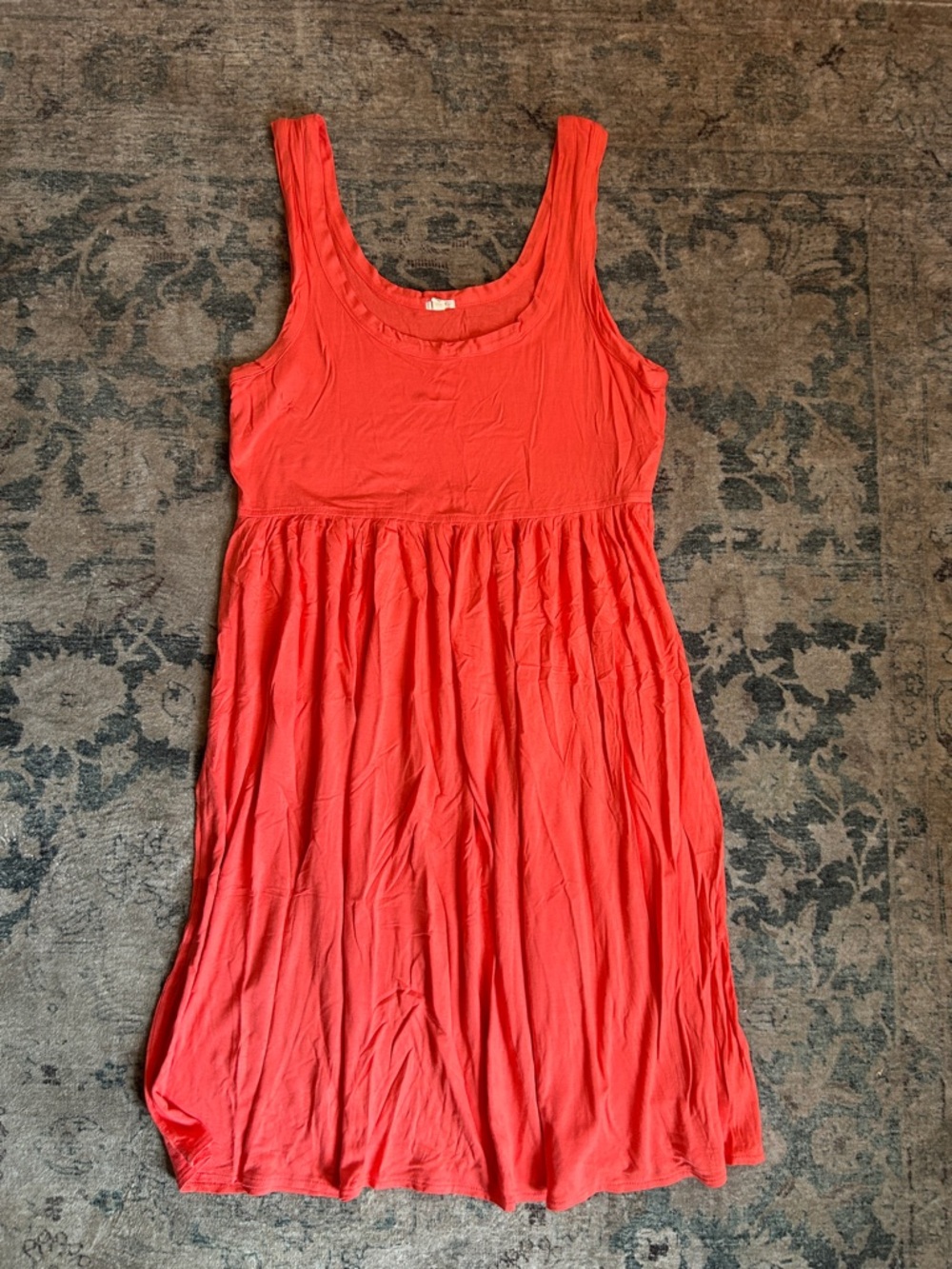 J. Crew Coral Sleeveless Knit Top